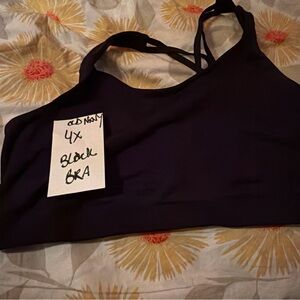 Old Navy Black Strappy Bra